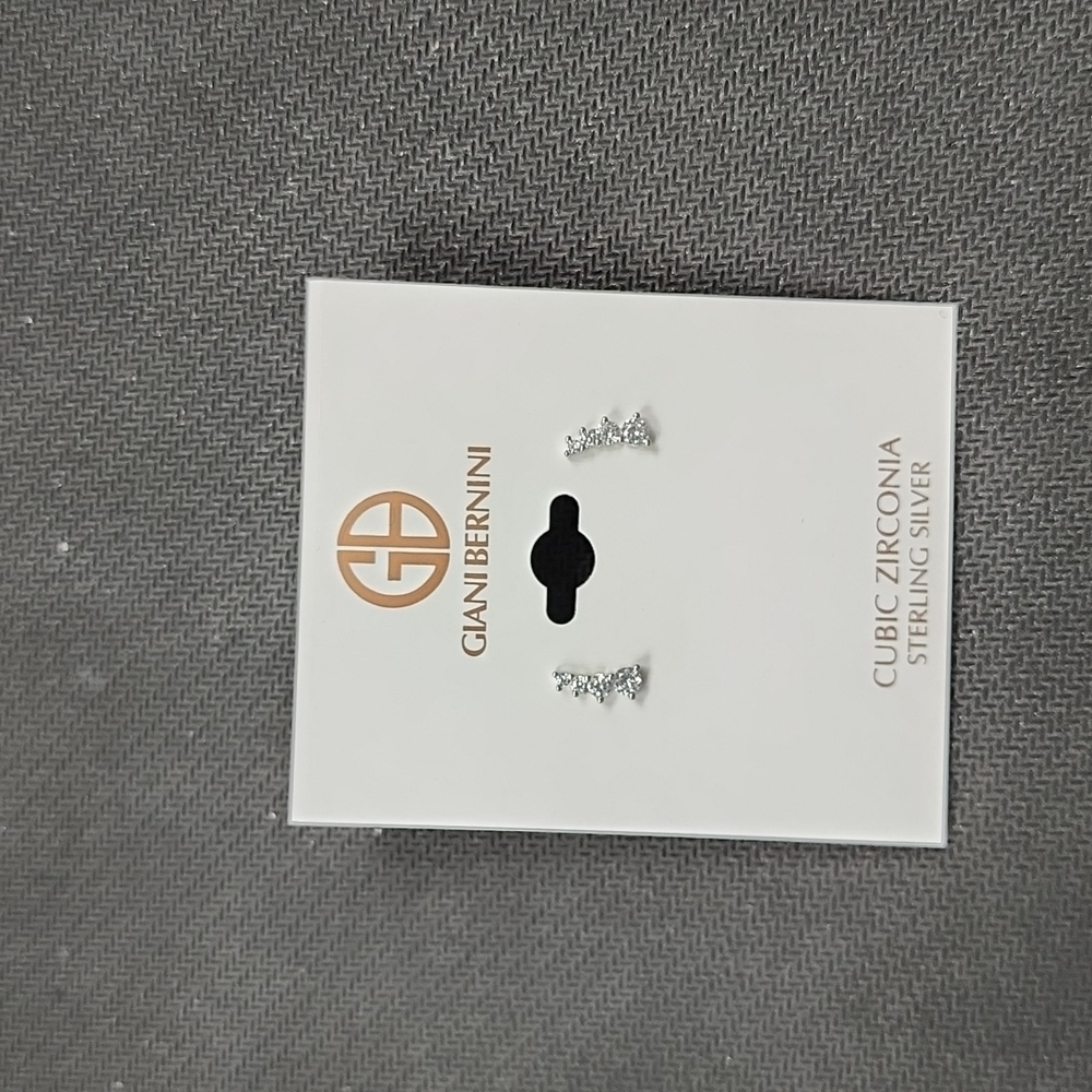Silver earrings
